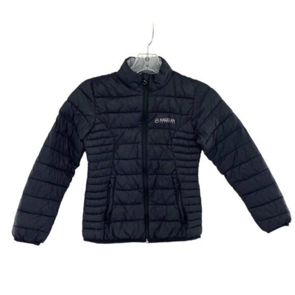 Magellan Outdoors Kids Lost Pines Black Puffer Jacket